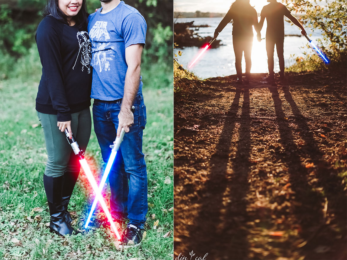 Debbie + Edwin | Starwars Engagement Session