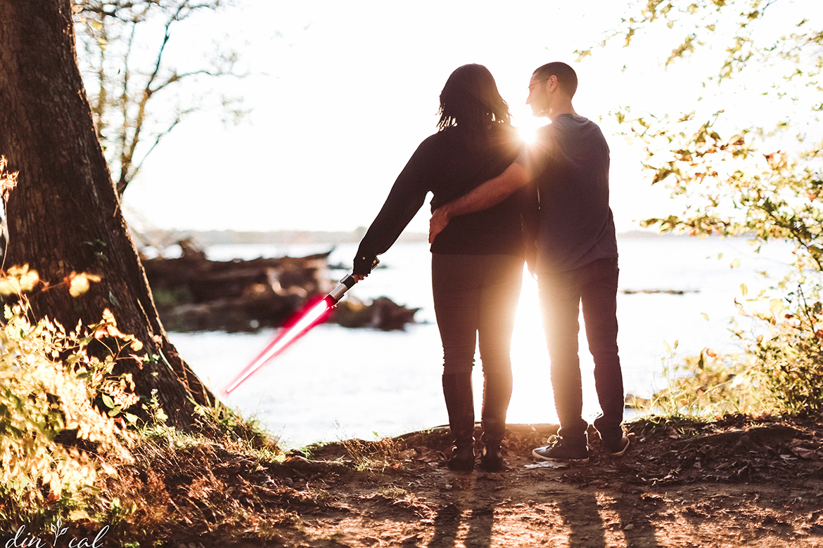 Debbie + Edwin | Starwars Engagement Session