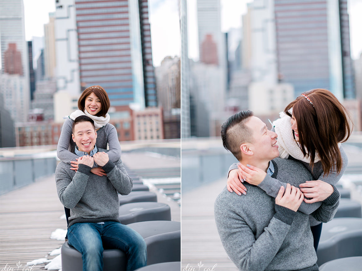 Mary + Dom | Winter Wonderland Engagement Session