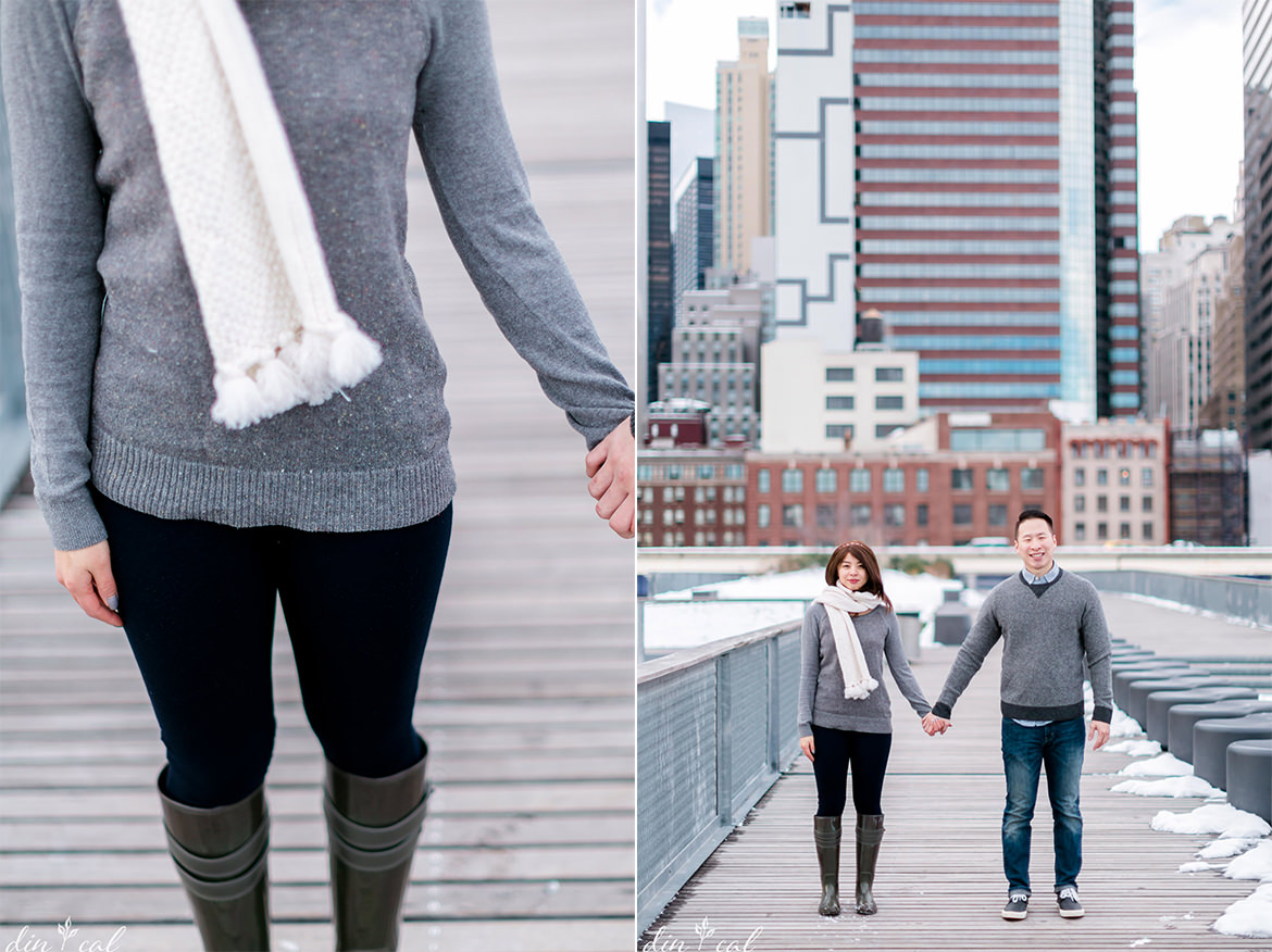 Mary + Dom | Winter Wonderland Engagement Session