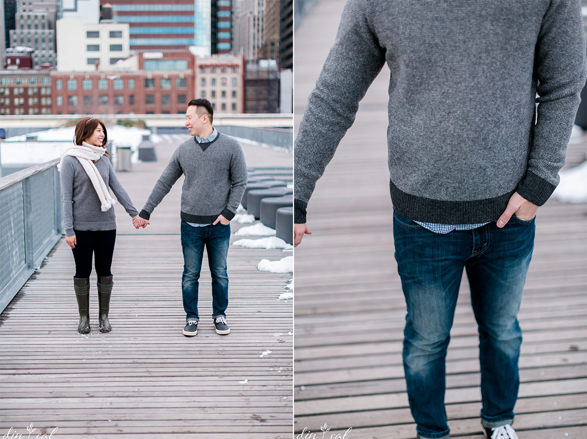 Mary + Dom | Winter Wonderland Engagement Session