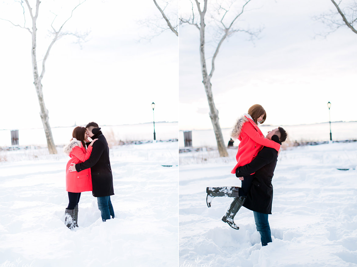 Mary + Dom | Winter Wonderland Engagement Session