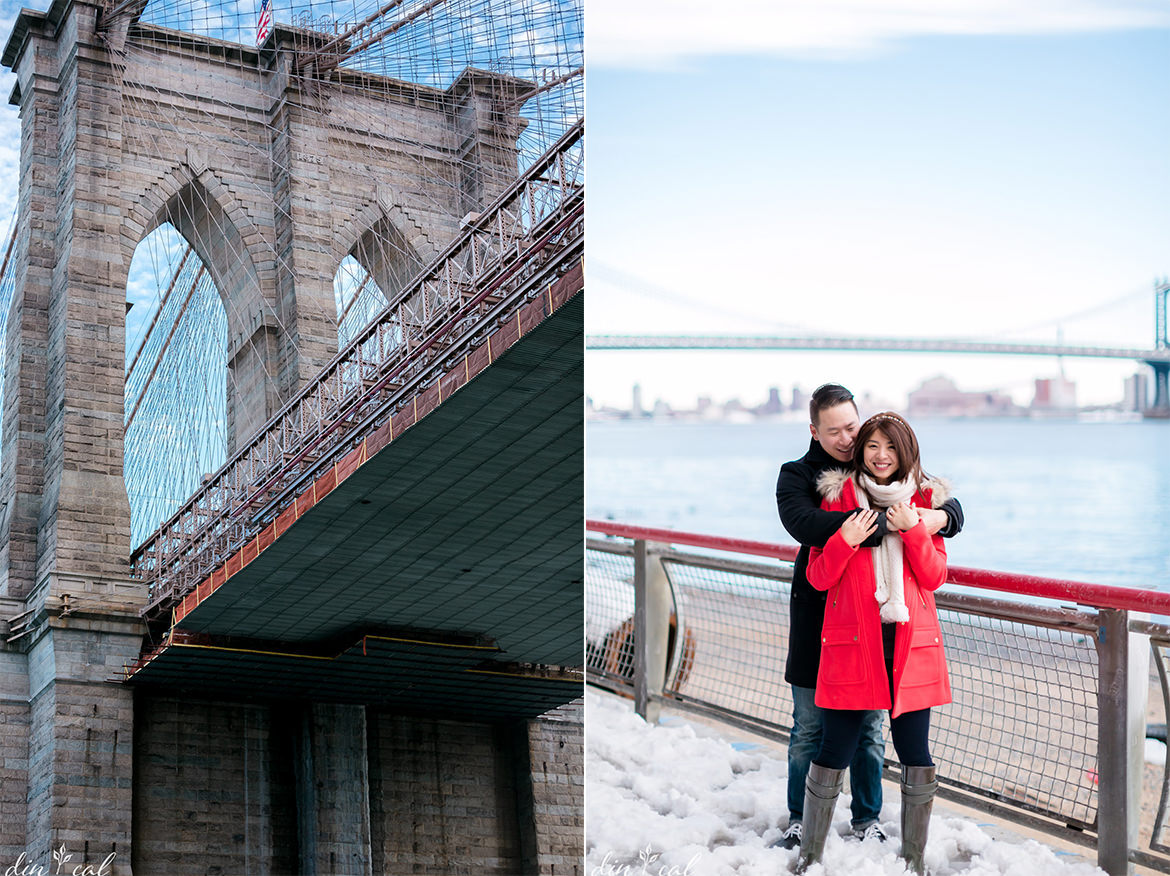 Mary + Dom | Winter Wonderland Engagement Session