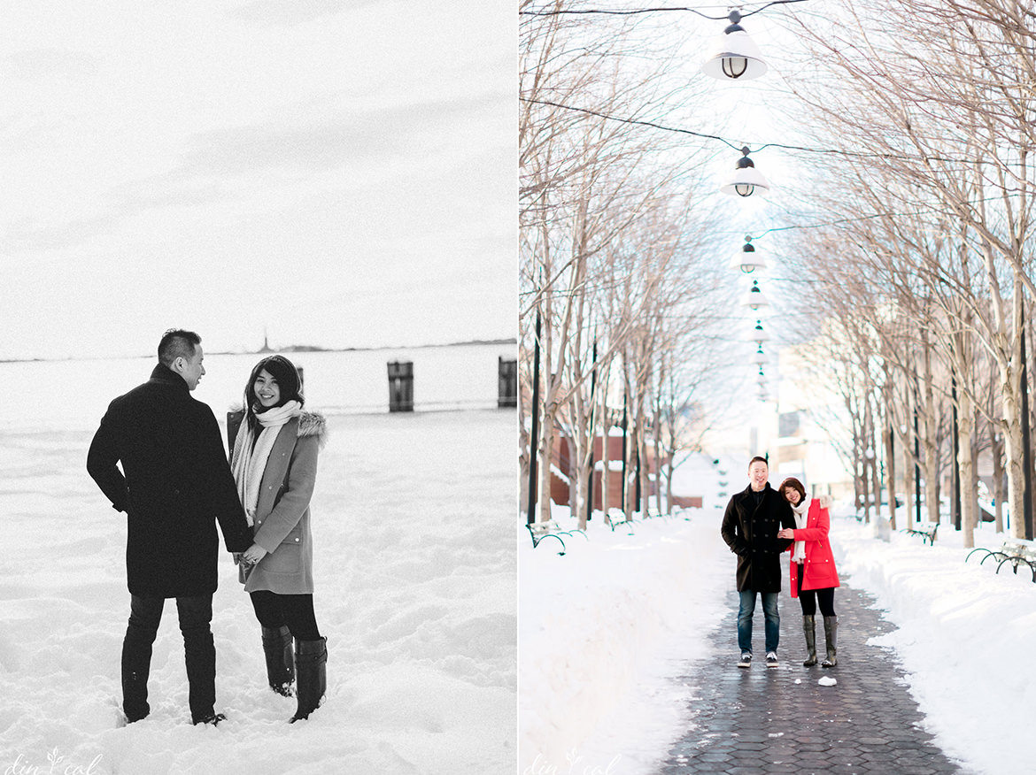 Mary + Dom | Winter Wonderland Engagement Session