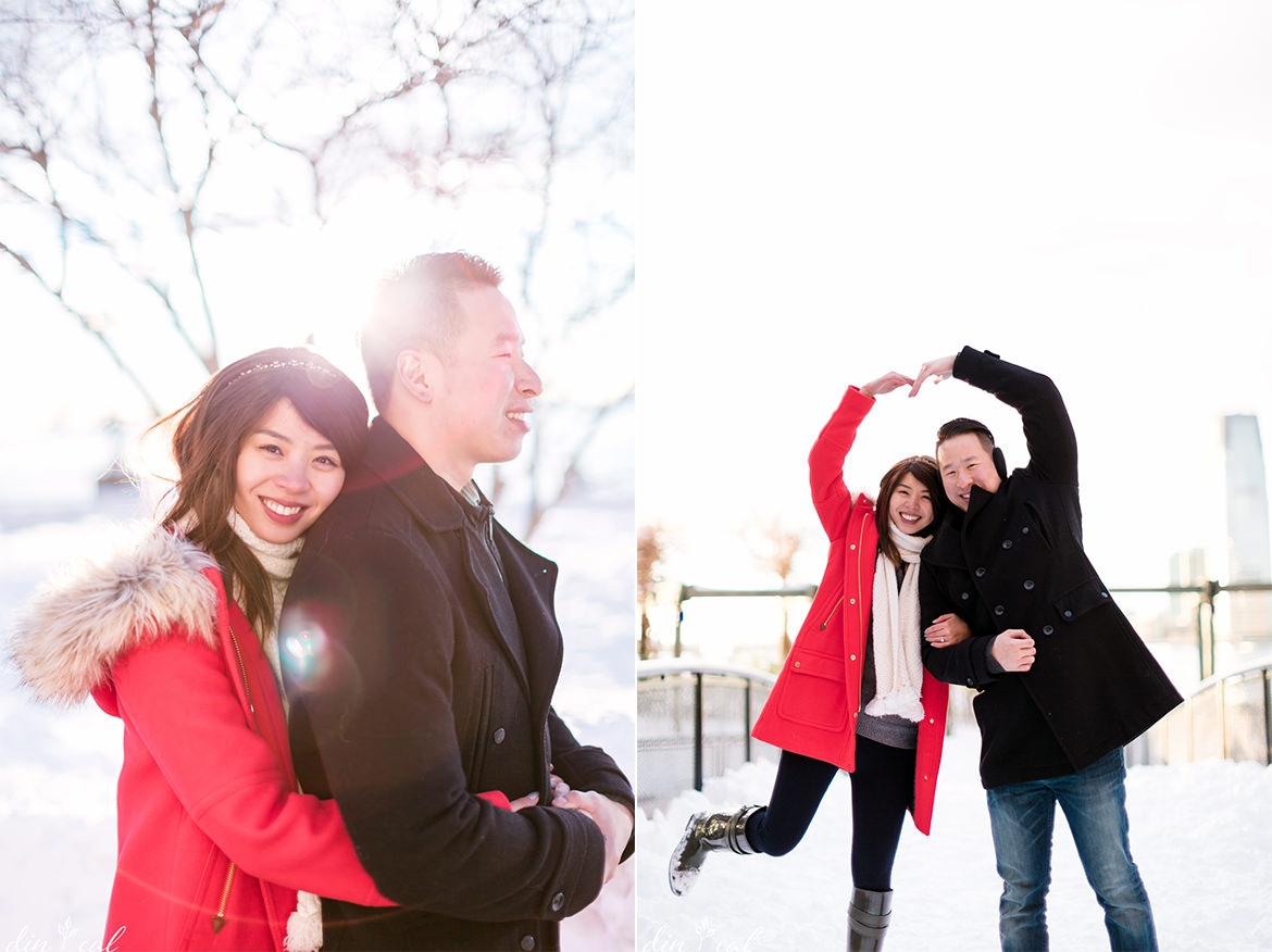 Mary + Dom | Winter Wonderland Engagement Session