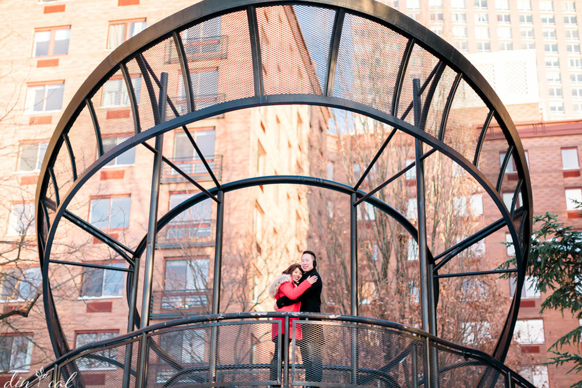 Mary + Dom | Winter Wonderland Engagement Session