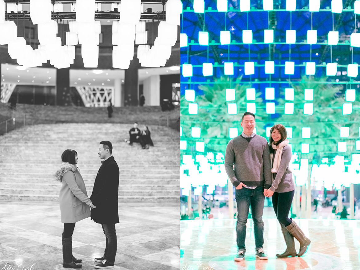 Mary + Dom | Winter Wonderland Engagement Session