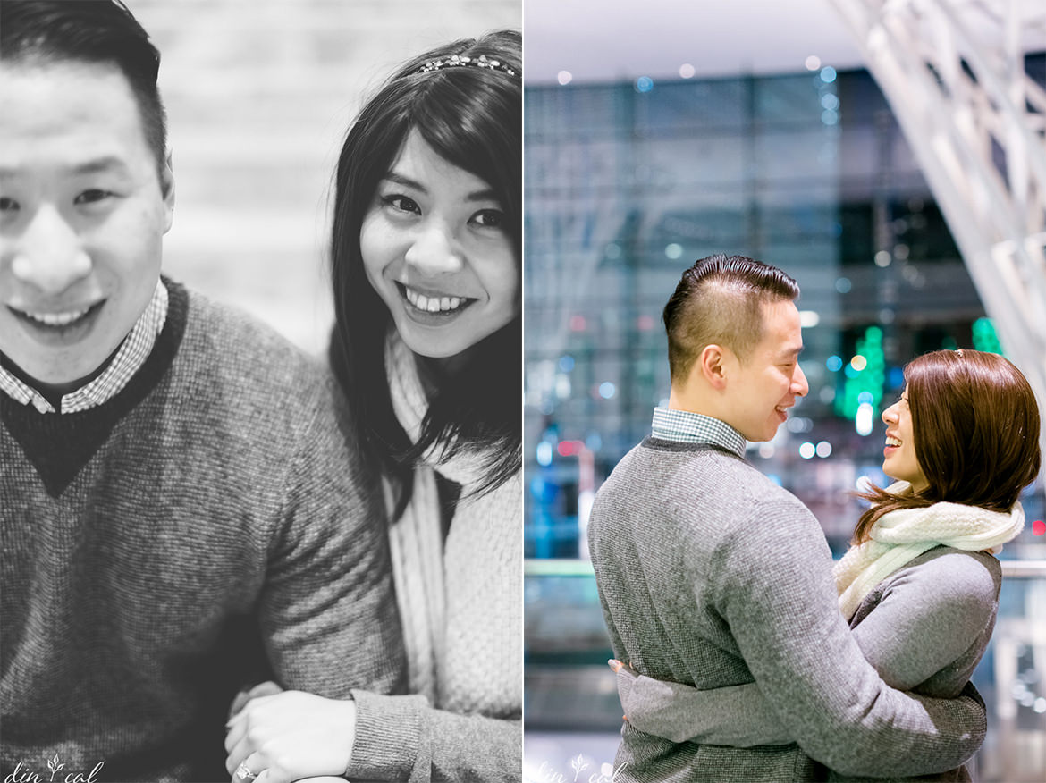 Mary + Dom | Winter Wonderland Engagement Session