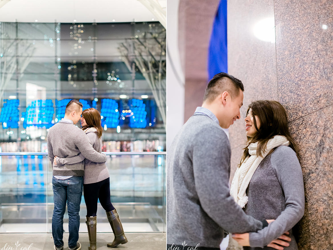 Mary + Dom | Winter Wonderland Engagement Session