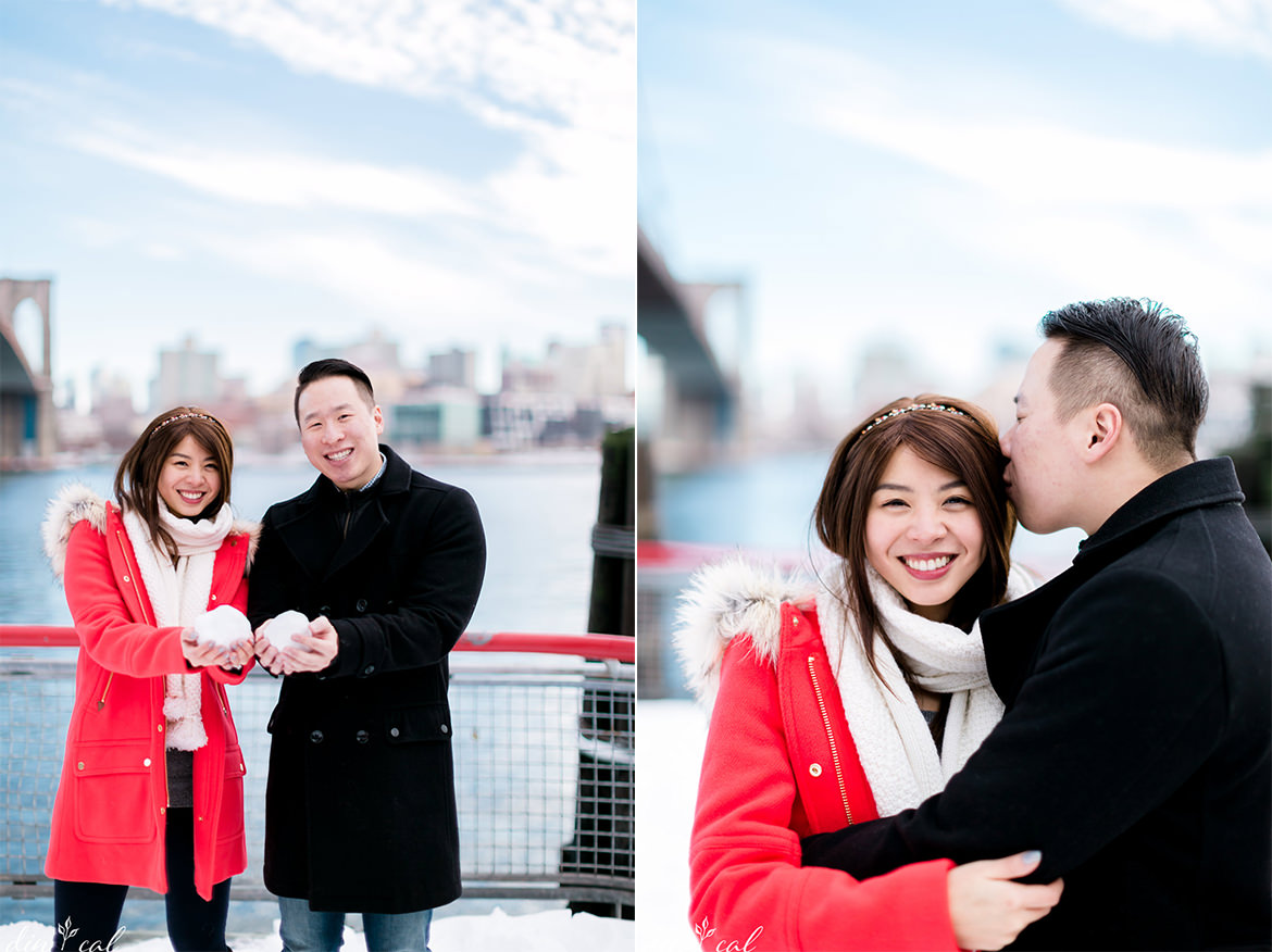 Mary + Dom | Winter Wonderland Engagement Session