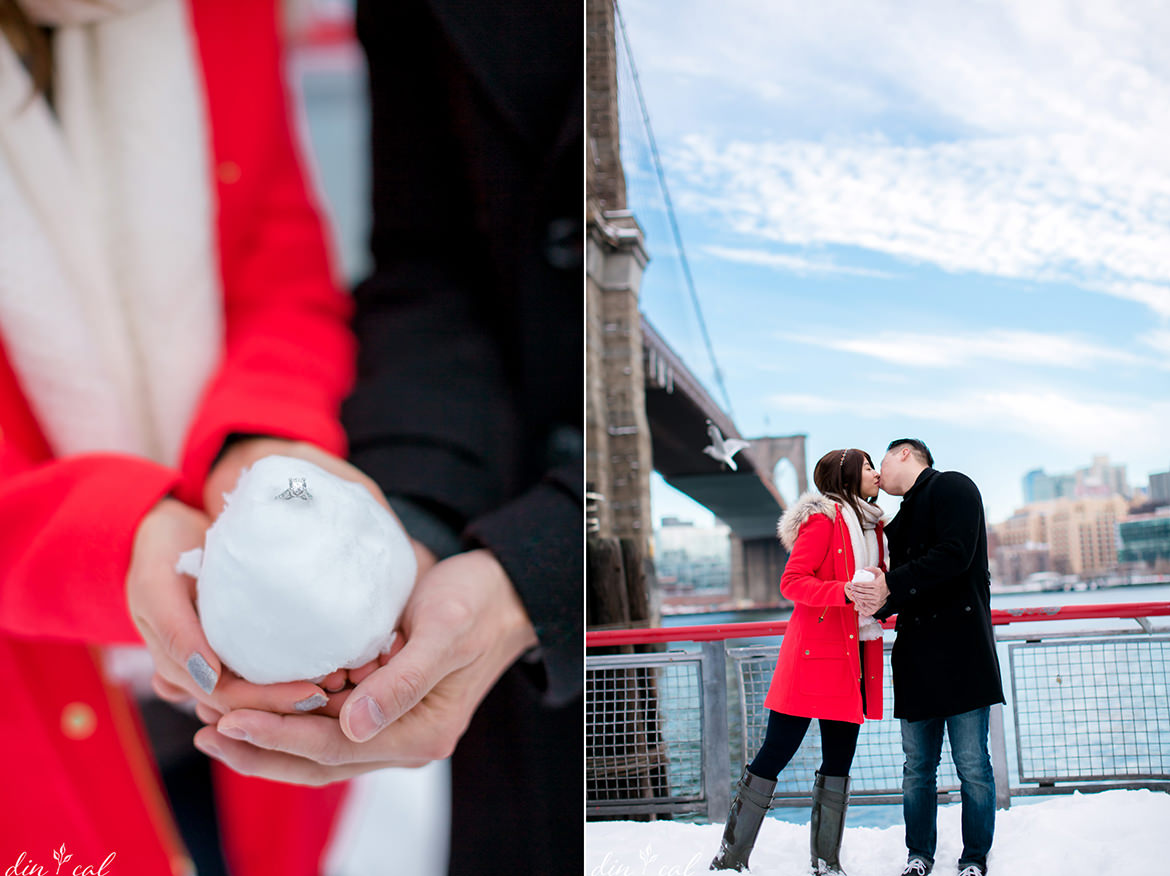 Mary + Dom | Winter Wonderland Engagement Session