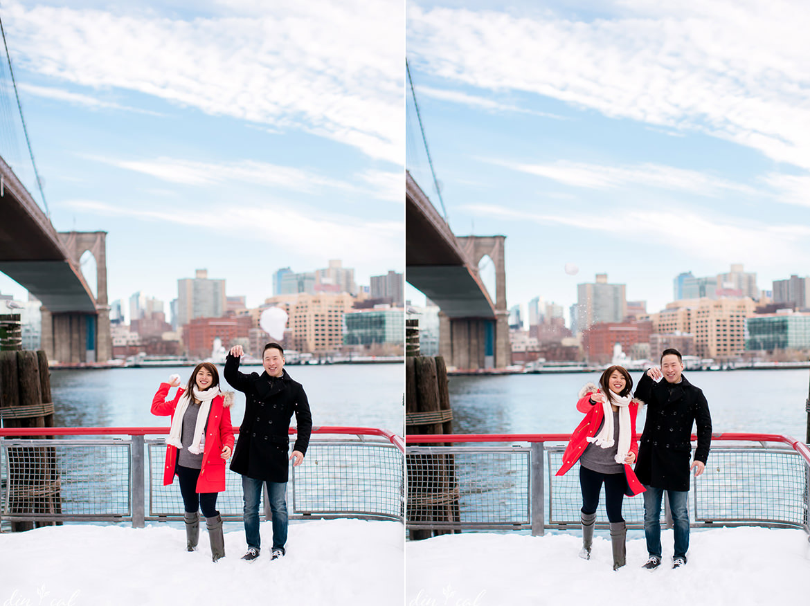 Mary + Dom | Winter Wonderland Engagement Session