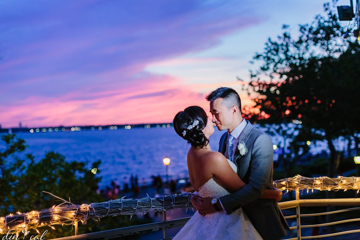 Julie + Eric | Battery Park Garden Wedding